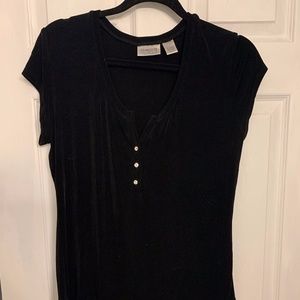 Women's Black Chico Travelers Top